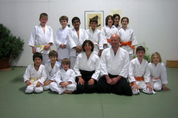 Kinder-Aikido Gruppenfoto